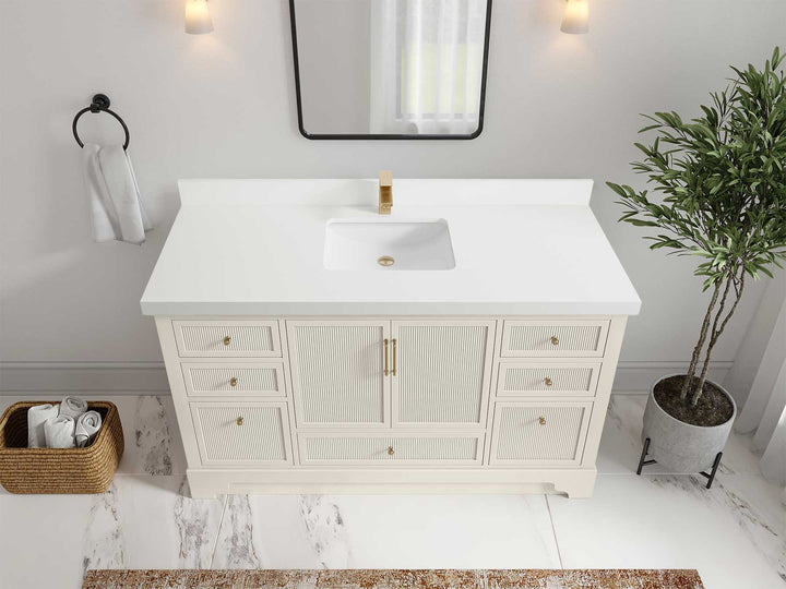 Alys 60 in. W x 22 in. D Single Sink Bathroom Vanity - photo 43