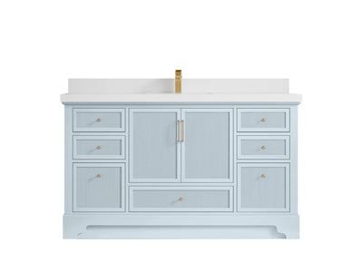 Alys 60 in. W x 22 in. D Single Sink Bathroom Vanity - Willow Bath and Vanity