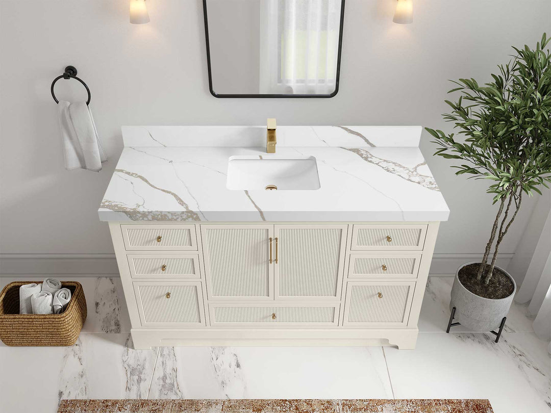 Alys 60 in. W x 22 in. D Single Sink Bathroom Vanity - Willow Bath and Vanity