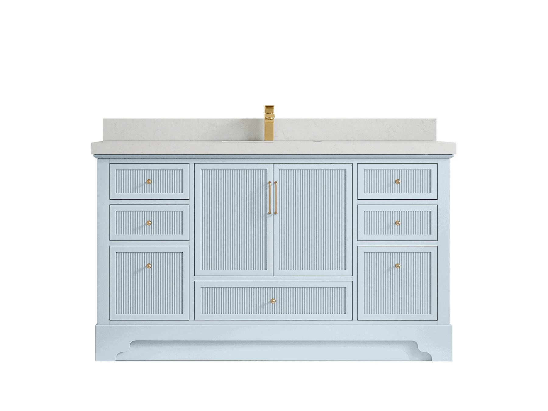 Alys 60 in. W x 22 in. D Single Sink Bathroom Vanity - Willow Bath and Vanity