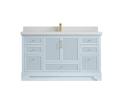 Alys 60 in. W x 22 in. D Single Sink Bathroom Vanity - Willow Bath and Vanity