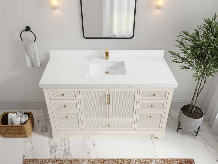 Alys 60 in. W x 22 in. D Single Sink Bathroom Vanity - photo 35