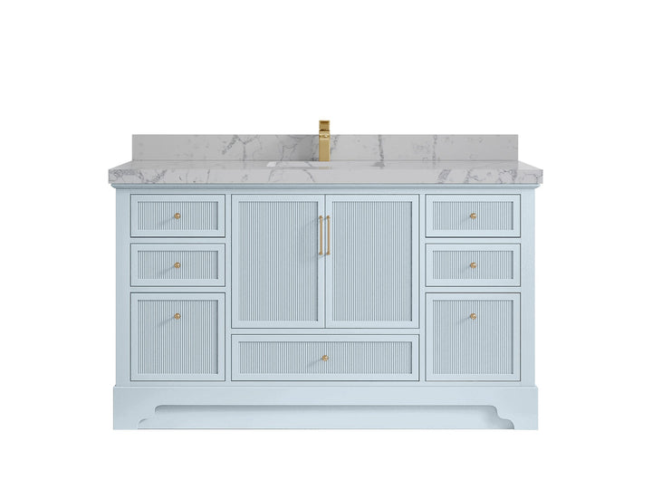 Alys 60 in. W x 22 in. D Single Sink Bathroom Vanity - photo 30