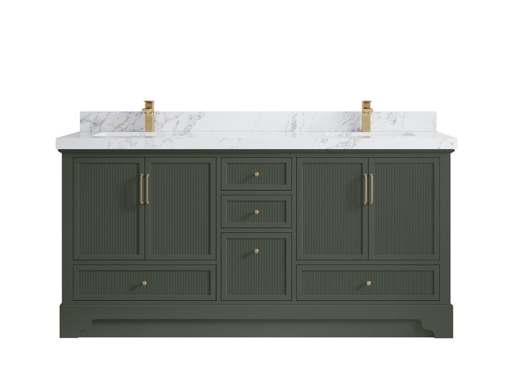 Alys 72 in. W x 22 in. D Double Sink Bathroom Vanity - photo 44