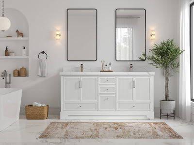 Alys 72 in. W x 22 in. D Double Sink Bathroom Vanity - Willow Bath and Vanity