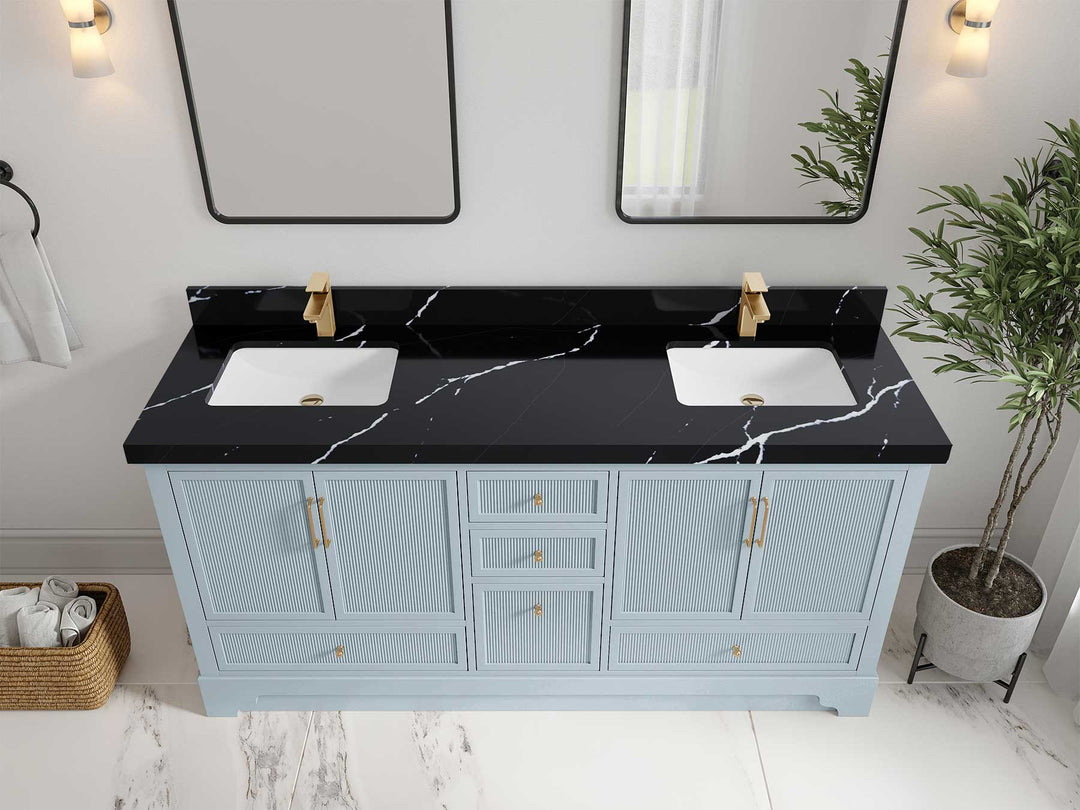 Alys 72 in. W x 22 in. D Double Sink Bathroom Vanity - Willow Bath and Vanity