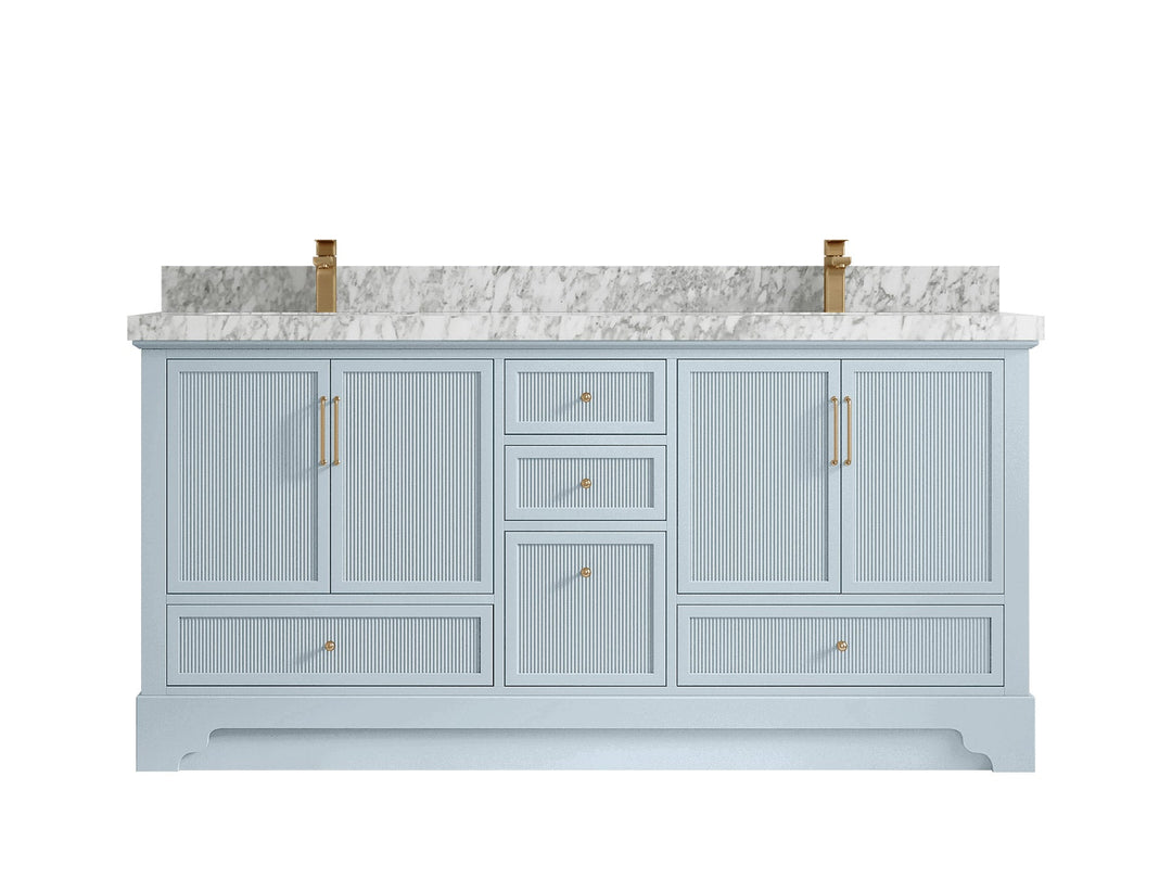 Alys 72 in. W x 22 in. D Double Sink Bathroom Vanity - Willow Bath and Vanity