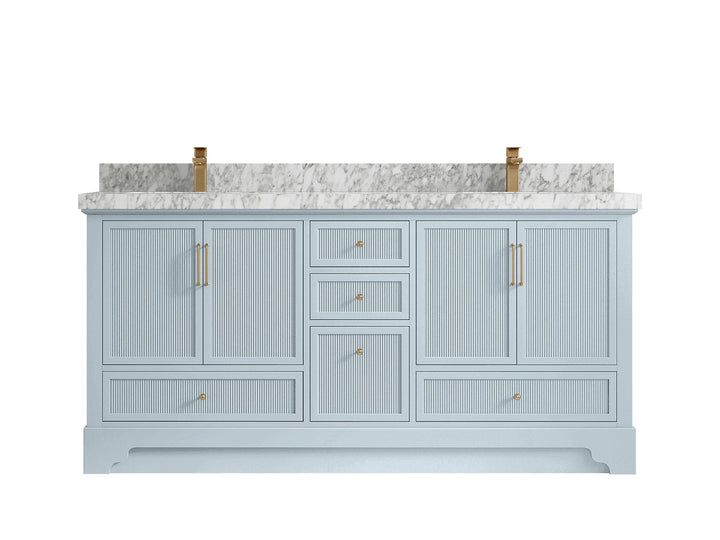 Alys 72 in. W x 22 in. D Double Sink Bathroom Vanity - photo 8