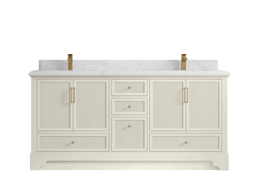 Alys 72 in. W x 22 in. D Double Sink Bathroom Vanity - Willow Bath and Vanity