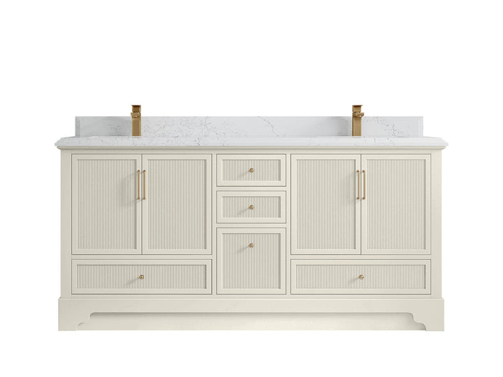 Alys 72 in. W x 22 in. D Double Sink Bathroom Vanity - photo 28