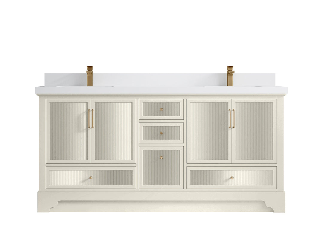 Alys 72 in. W x 22 in. D Double Sink Bathroom Vanity - Willow Bath and Vanity