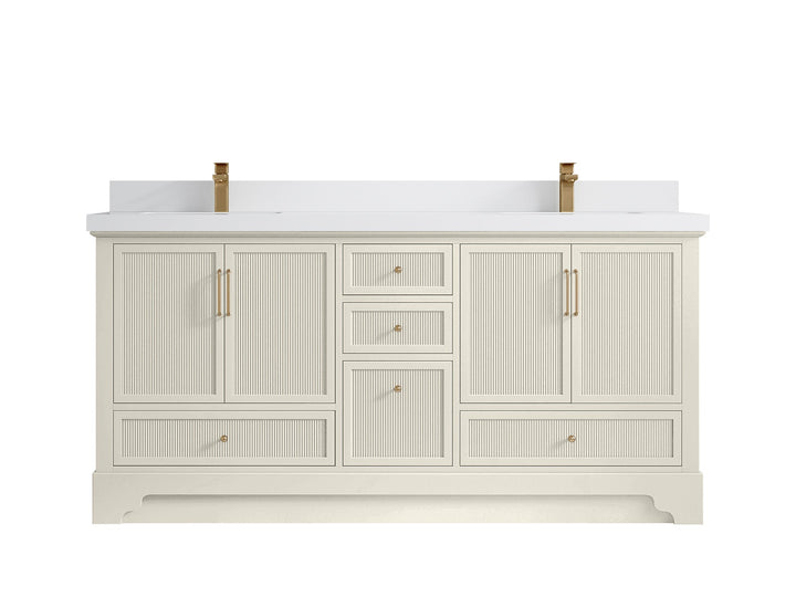 Alys 72 in. W x 22 in. D Double Sink Bathroom Vanity - photo 44