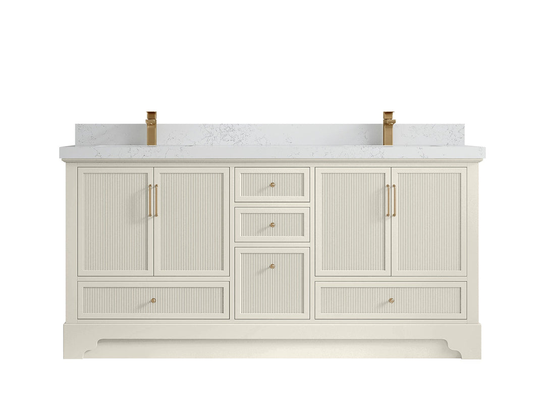Alys 72 in. W x 22 in. D Double Sink Bathroom Vanity - Willow Bath and Vanity