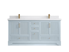Alys 72 in. W x 22 in. D Double Sink Bathroom Vanity - photo 42