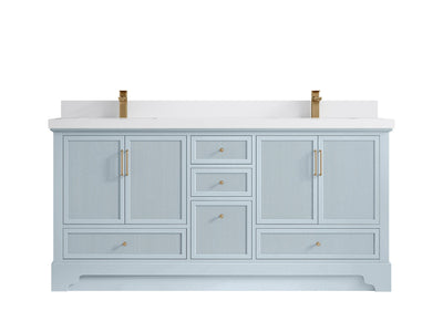 Alys 72 in. W x 22 in. D Double Sink Bathroom Vanity - Willow Bath and Vanity