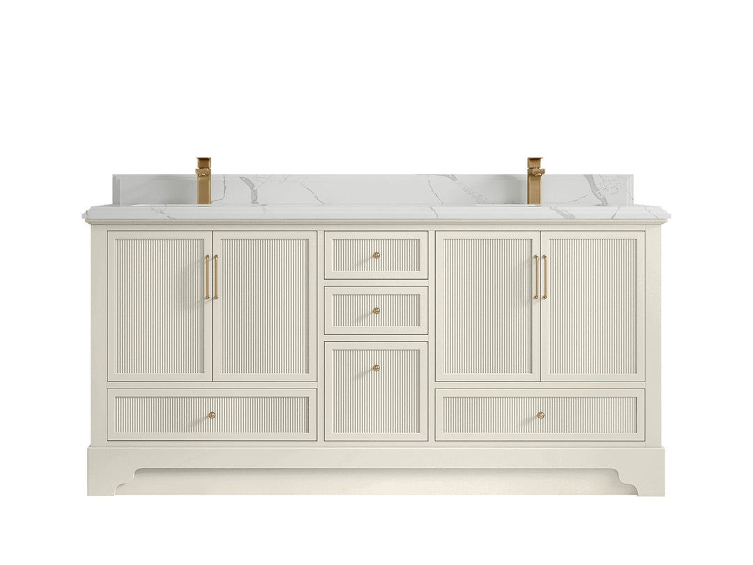 Alys 72 in. W x 22 in. D Double Sink Bathroom Vanity - Willow Bath and Vanity