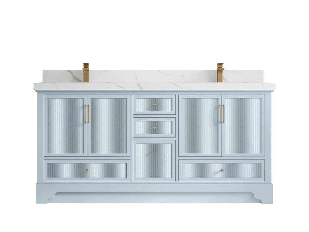 Alys 72 in. W x 22 in. D Double Sink Bathroom Vanity - Willow Bath and Vanity
