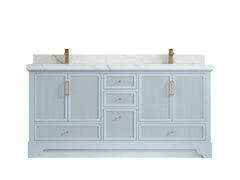 Alys 72 in. W x 22 in. D Double Sink Bathroom Vanity - photo 16