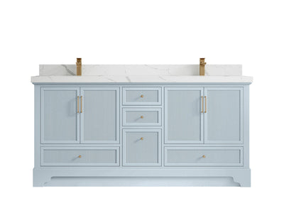 Alys 72 in. W x 22 in. D Double Sink Bathroom Vanity - Willow Bath and Vanity