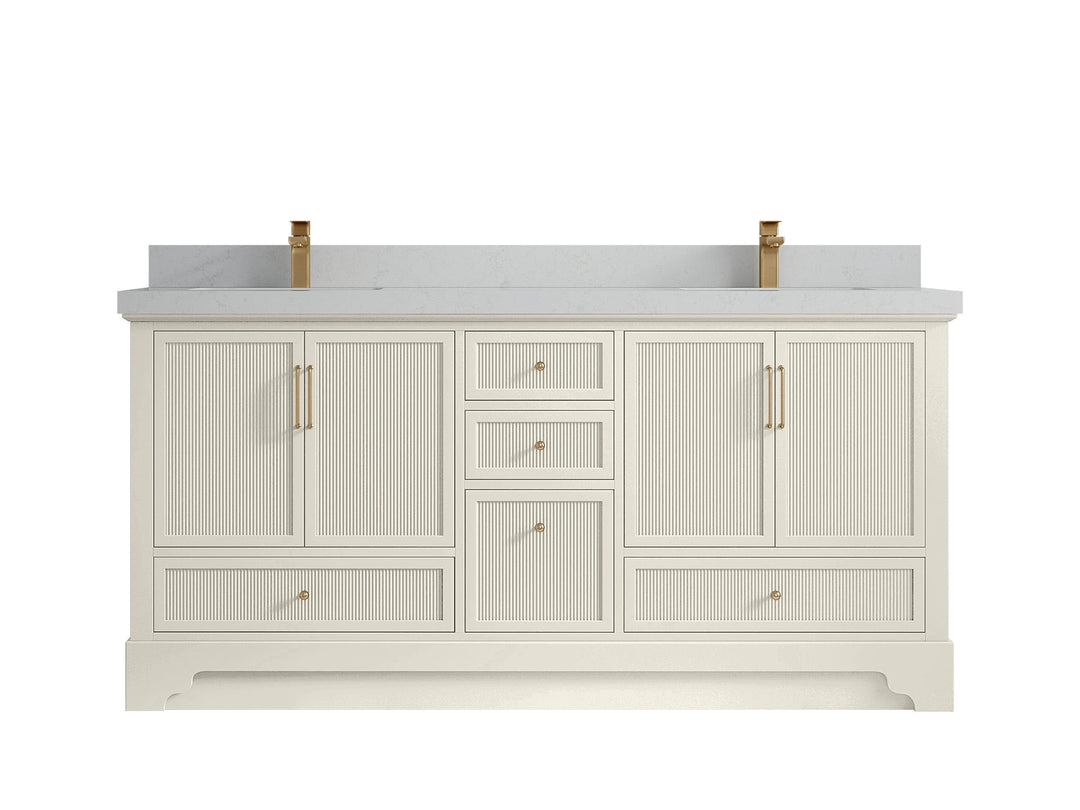 Alys 72 in. W x 22 in. D Double Sink Bathroom Vanity - Willow Bath and Vanity