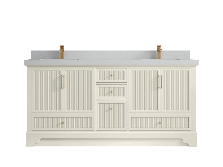 Alys 72 in. W x 22 in. D Double Sink Bathroom Vanity - photo 12