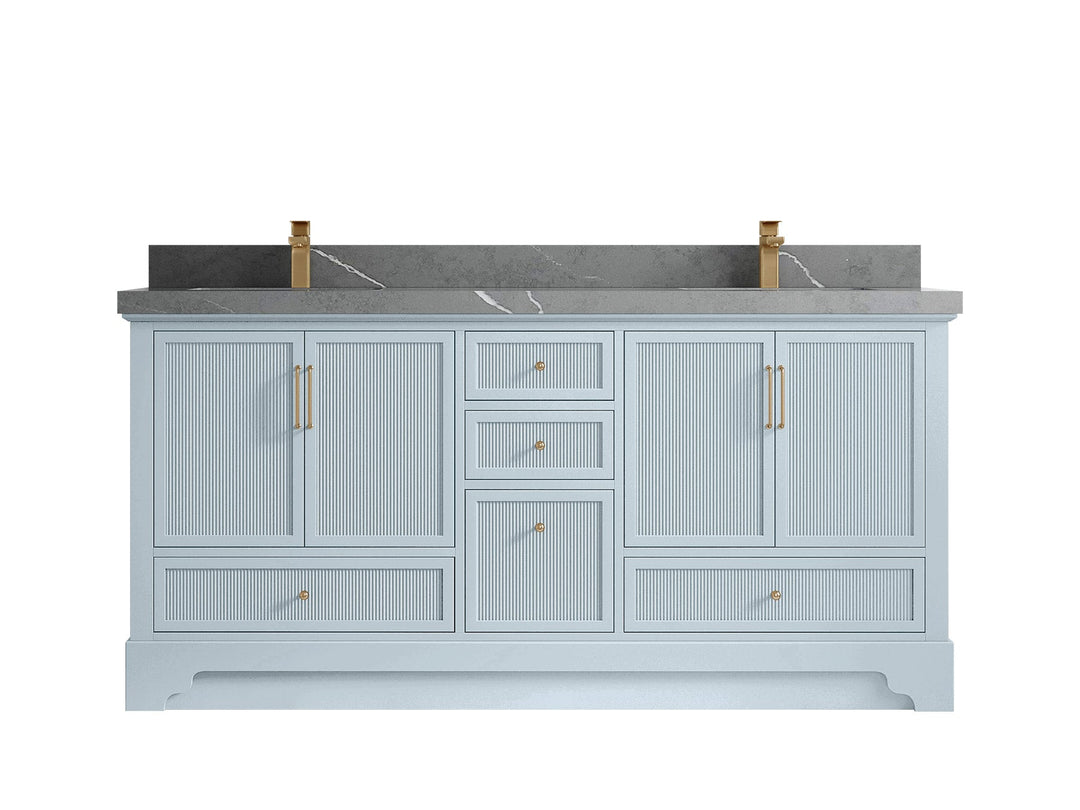 Alys 72 in. W x 22 in. D Double Sink Bathroom Vanity - Willow Bath and Vanity