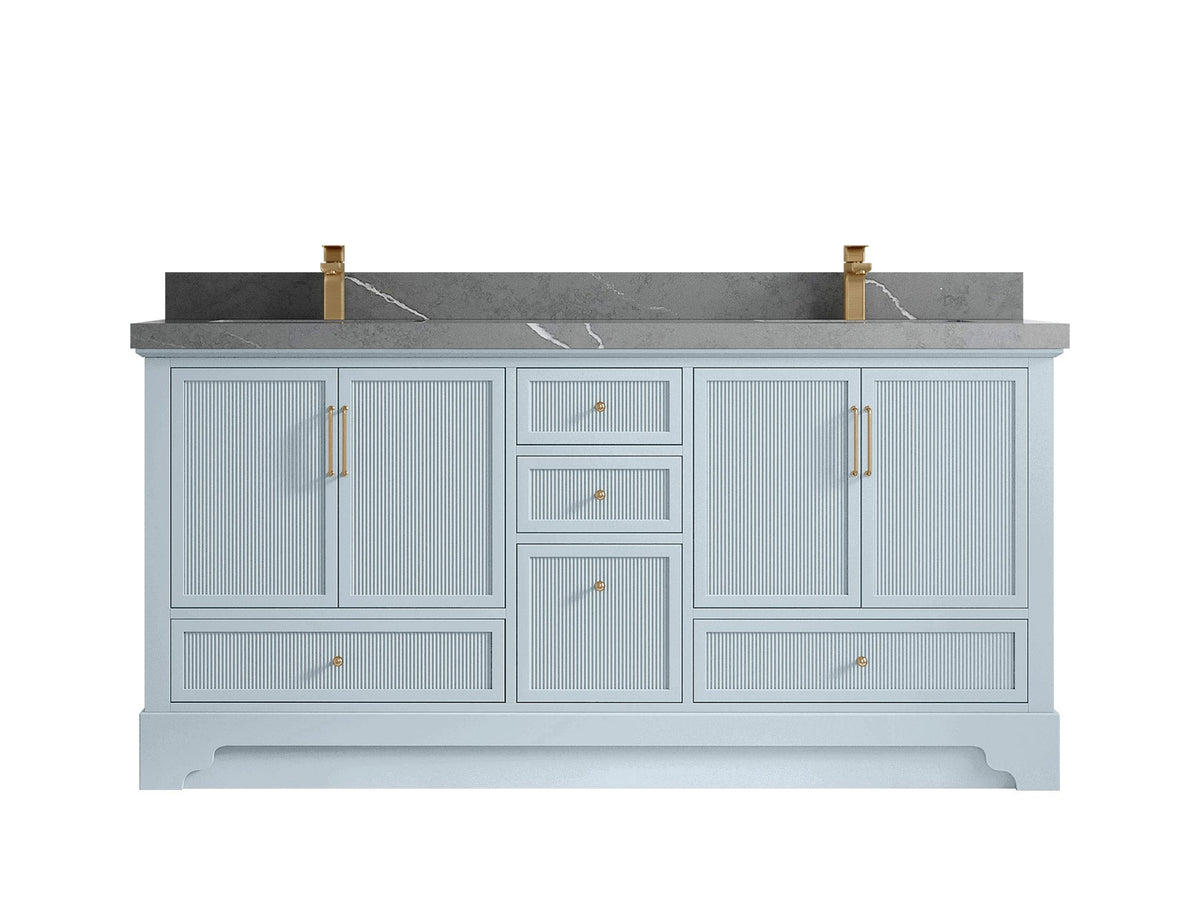 Alys 72 in. W x 22 in. D Double Sink Bathroom Vanity - Willow Bath and Vanity