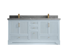 Alys 72 in. W x 22 in. D Double Sink Bathroom Vanity - photo 32