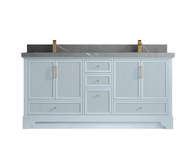 Alys 72 in. W x 22 in. D Double Sink Bathroom Vanity - Willow Bath and Vanity