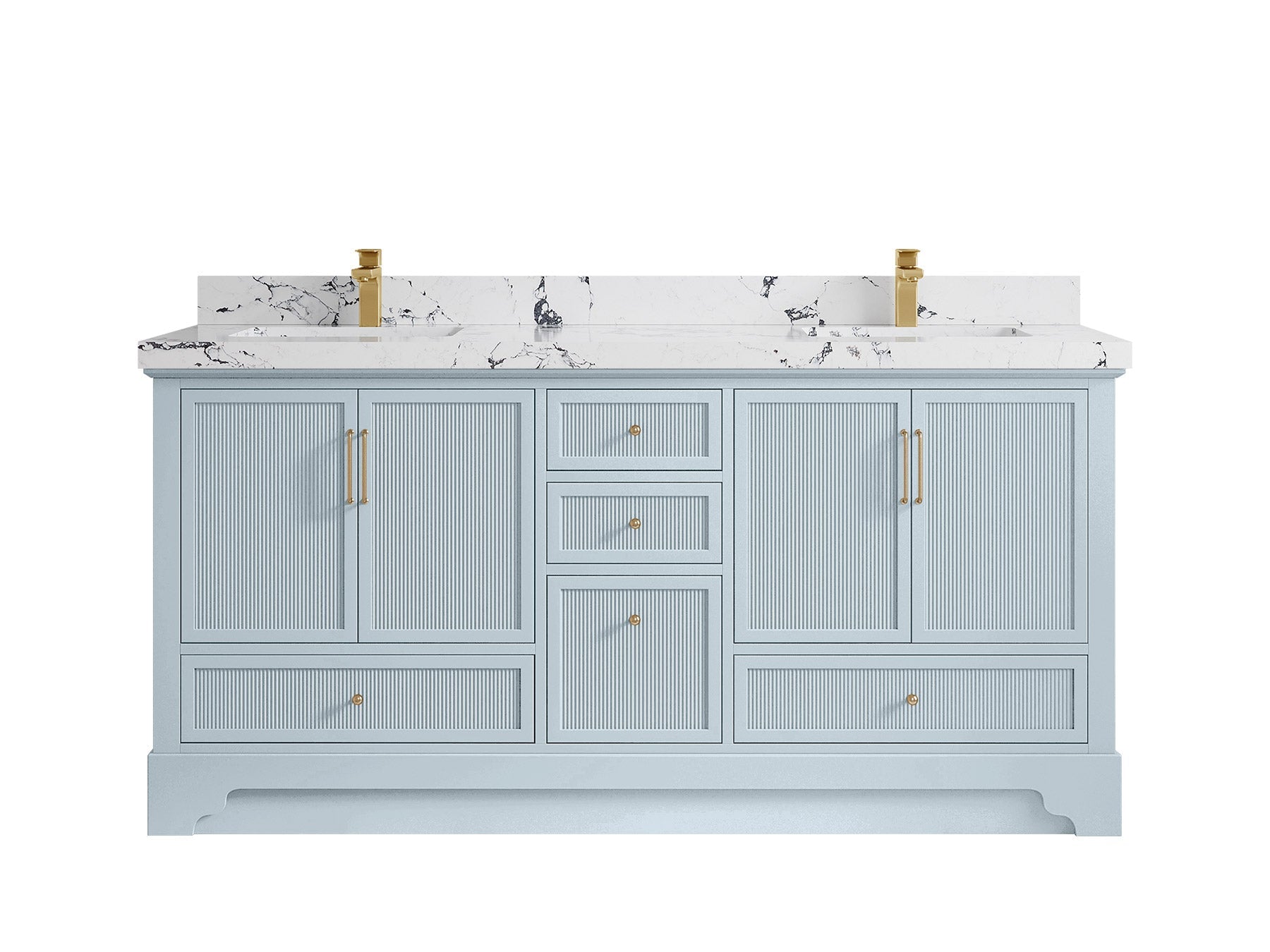 Alys 72 in. W x 22 in. D Double Sink Bathroom Vanity - Willow Bath and Vanity