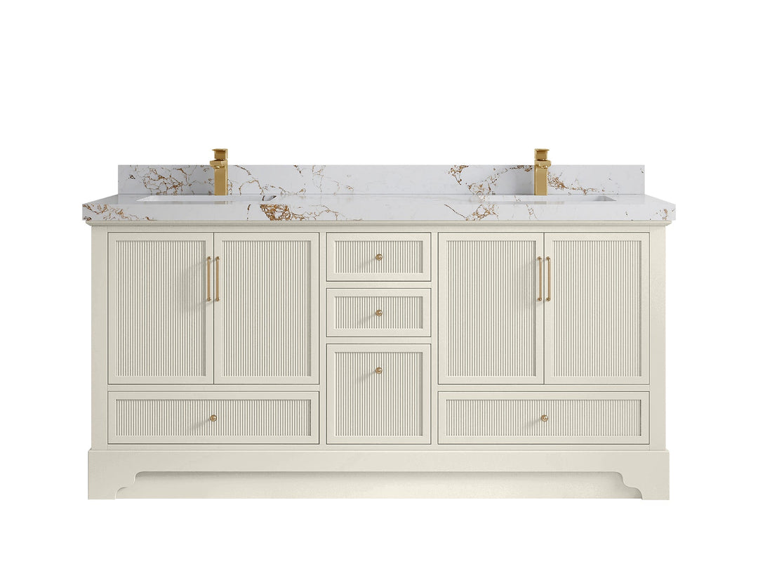 Alys 72 in. W x 22 in. D Double Sink Bathroom Vanity - Willow Bath and Vanity