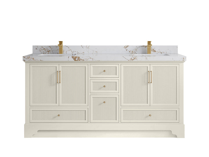 Alys 72 in. W x 22 in. D Double Sink Bathroom Vanity - photo 38