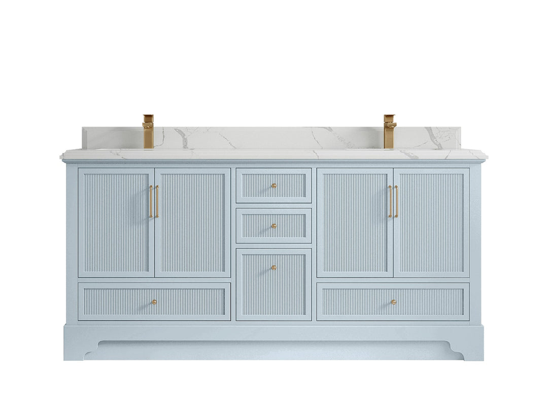 Alys 72 in. W x 22 in. D Double Sink Bathroom Vanity - Willow Bath and Vanity