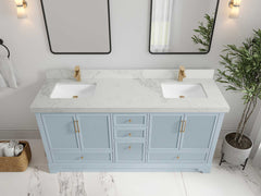 Alys 72 in. W x 22 in. D Double Sink Bathroom Vanity - photo 17