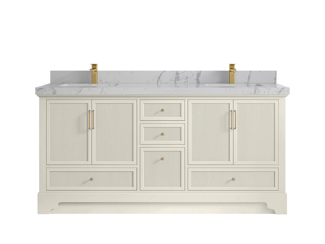 Alys 72 in. W x 22 in. D Double Sink Bathroom Vanity - Willow Bath and Vanity
