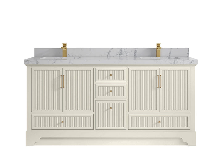 Alys 72 in. W x 22 in. D Double Sink Bathroom Vanity - photo 42