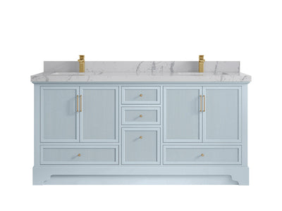 Alys 72 in. W x 22 in. D Double Sink Bathroom Vanity - Willow Bath and Vanity