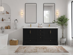 Alys 72 in. W x 22 in. D Double Sink Bathroom Vanity - photo 4