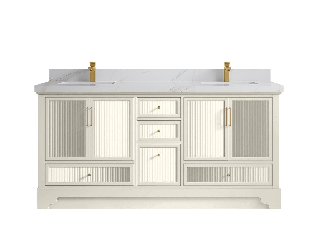 Alys 72 in. W x 22 in. D Double Sink Bathroom Vanity - Willow Bath and Vanity