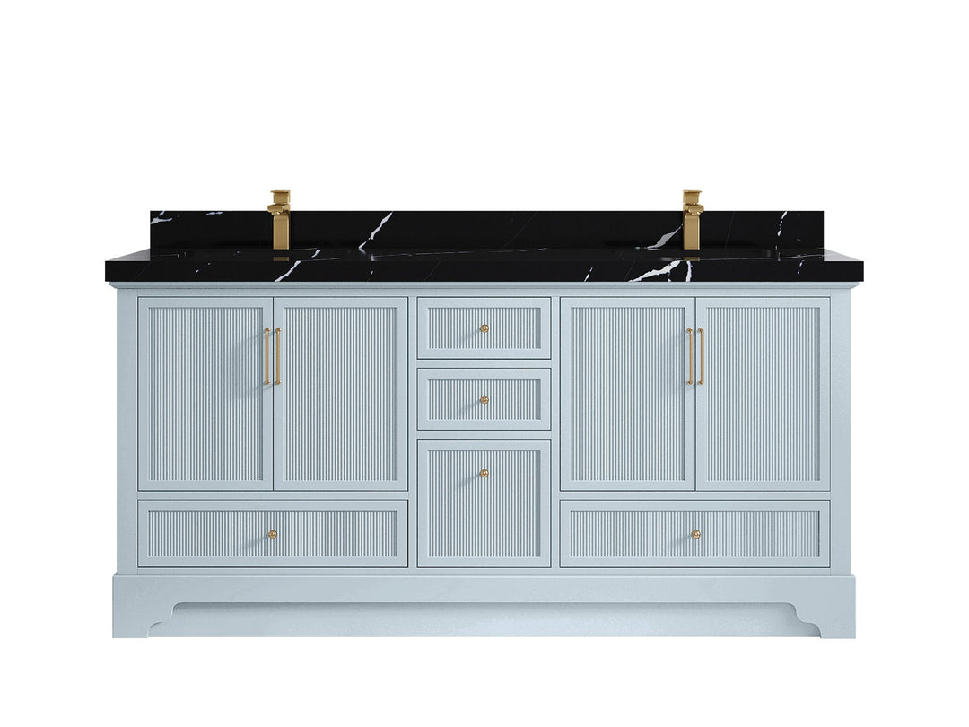 Alys 72 in. W x 22 in. D Double Sink Bathroom Vanity - Willow Bath and Vanity