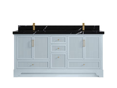 Alys 72 in. W x 22 in. D Double Sink Bathroom Vanity - photo 12