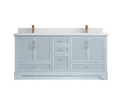 Alys 72 in. W x 22 in. D Double Sink Bathroom Vanity - photo 26
