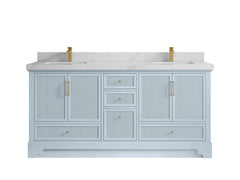 Alys 72 in. W x 22 in. D Double Sink Bathroom Vanity - photo 20