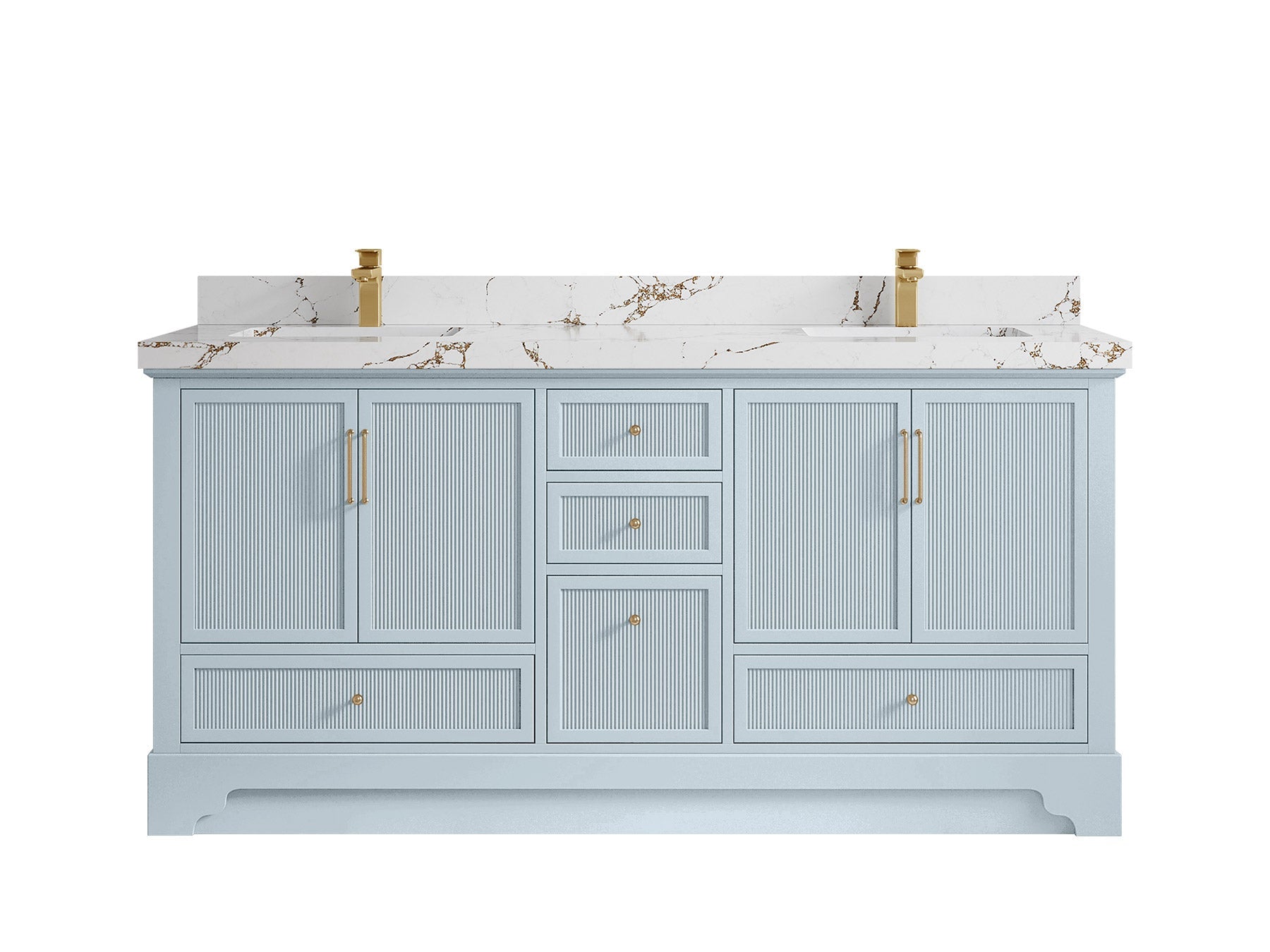 Alys 72 in. W x 22 in. D Double Sink Bathroom Vanity - Willow Bath and Vanity