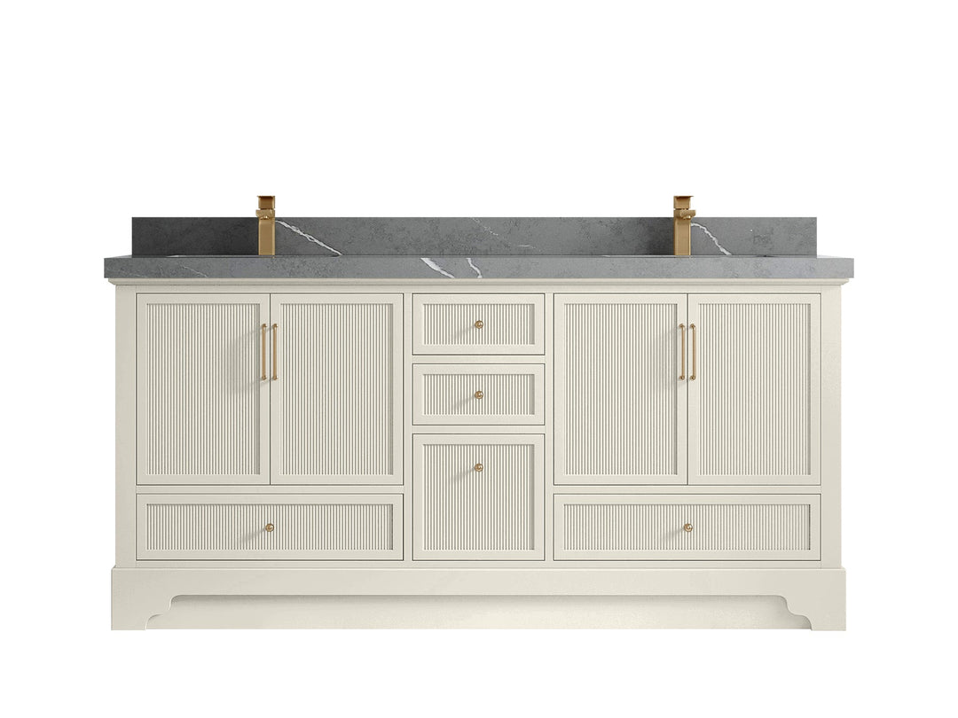 Alys 72 in. W x 22 in. D Double Sink Bathroom Vanity - Willow Bath and Vanity