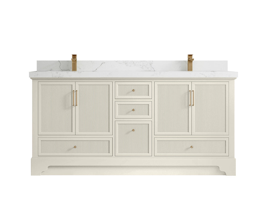 Alys 72 in. W x 22 in. D Double Sink Bathroom Vanity - Willow Bath and Vanity