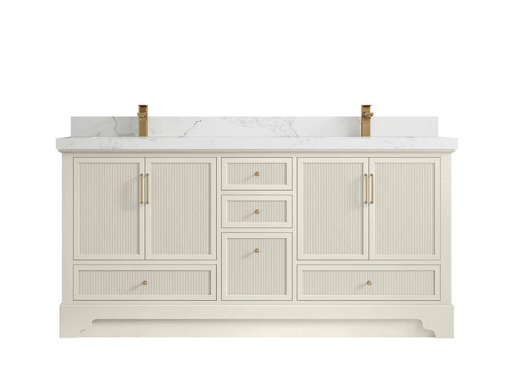 Alys 72 in. W x 22 in. D Double Sink Bathroom Vanity - photo 20
