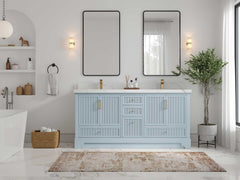 Alys 72 in. W x 22 in. D Double Sink Bathroom Vanity - photo 5