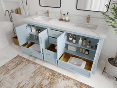 Alys 72 in. W x 22 in. D Double Sink Bathroom Vanity - photo 3