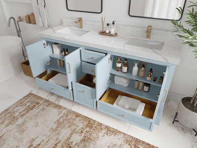 Alys 72 in. W x 22 in. D Double Sink Bathroom Vanity - Willow Bath and Vanity